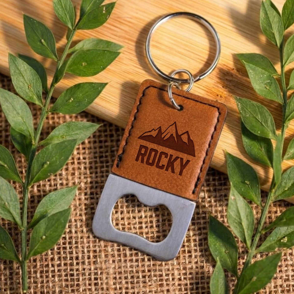 Engraved Keychain Bottle Openers