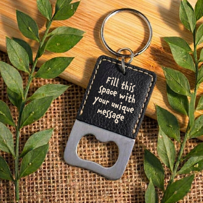 Engraved Keychain Bottle Openers