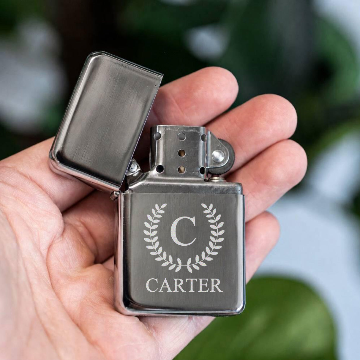 Custom Silver Lighter