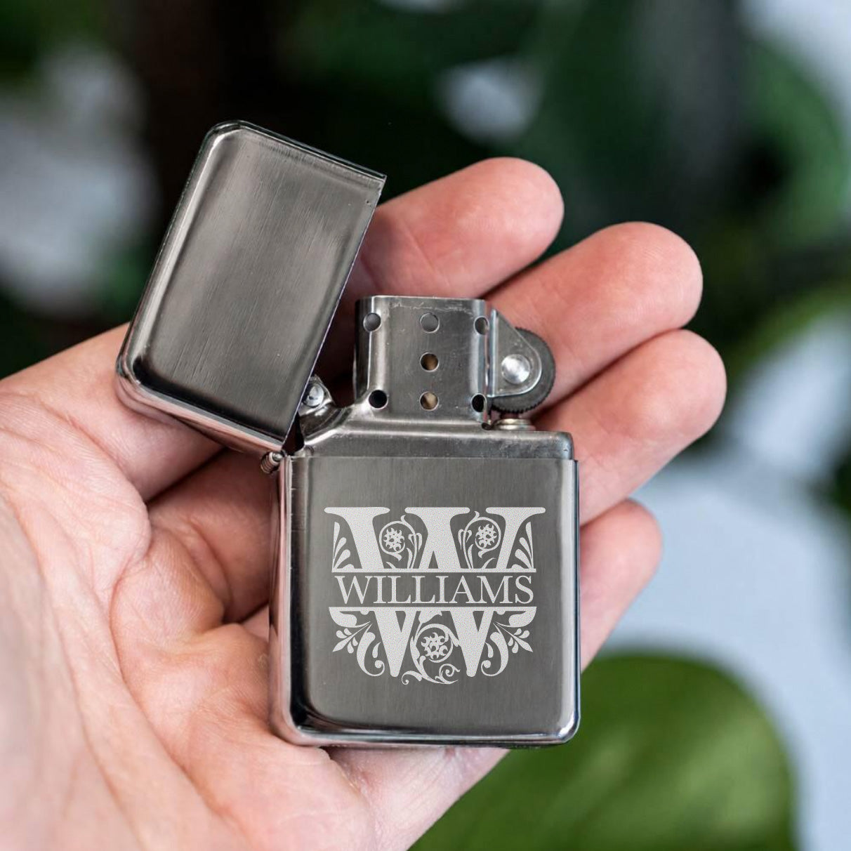 Custom Silver Lighter