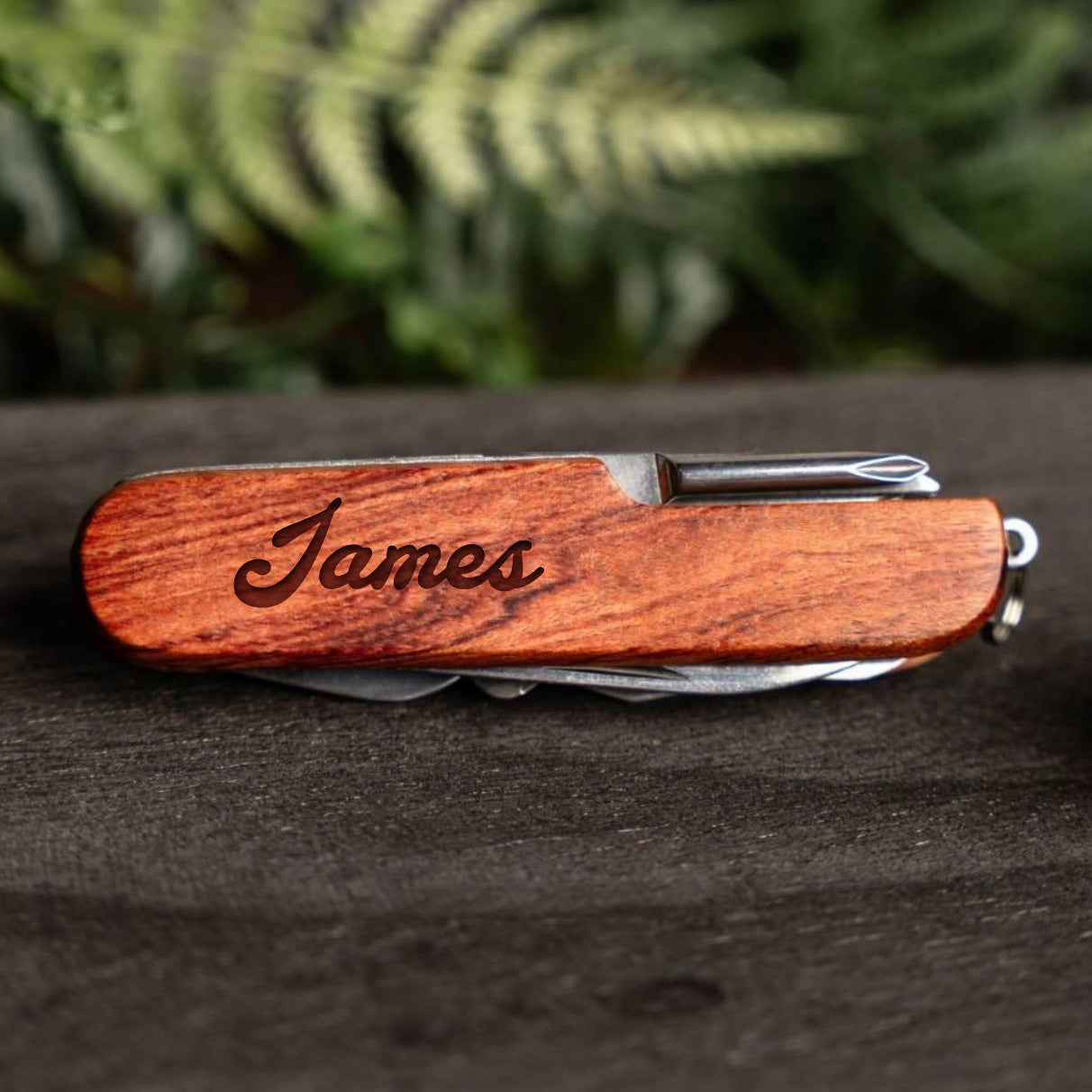 Personalized Wood Pocket Knives