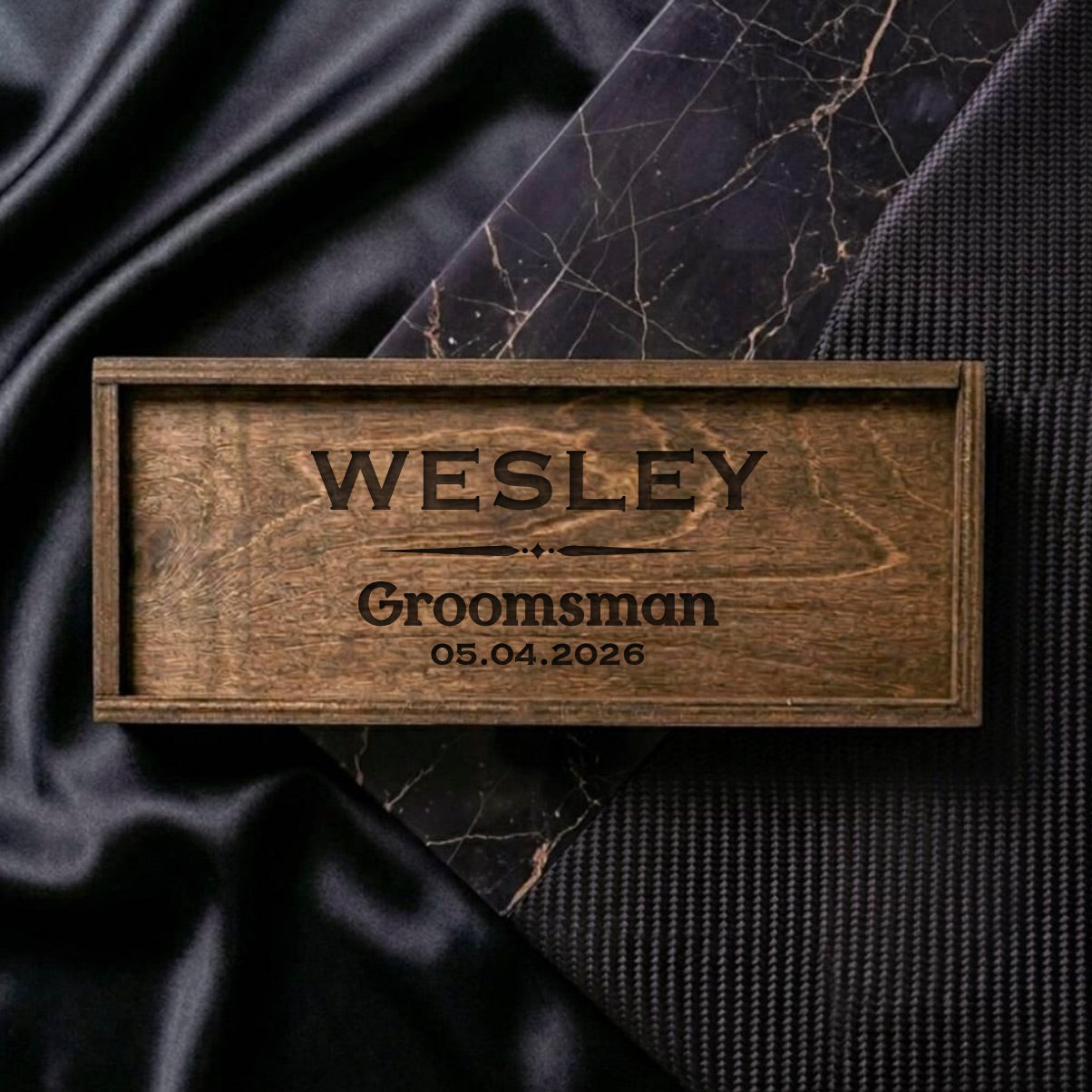 Personalized Groomsmen Gift Box