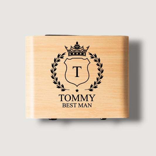 Personalized Groomsmen Bluetooth Speaker