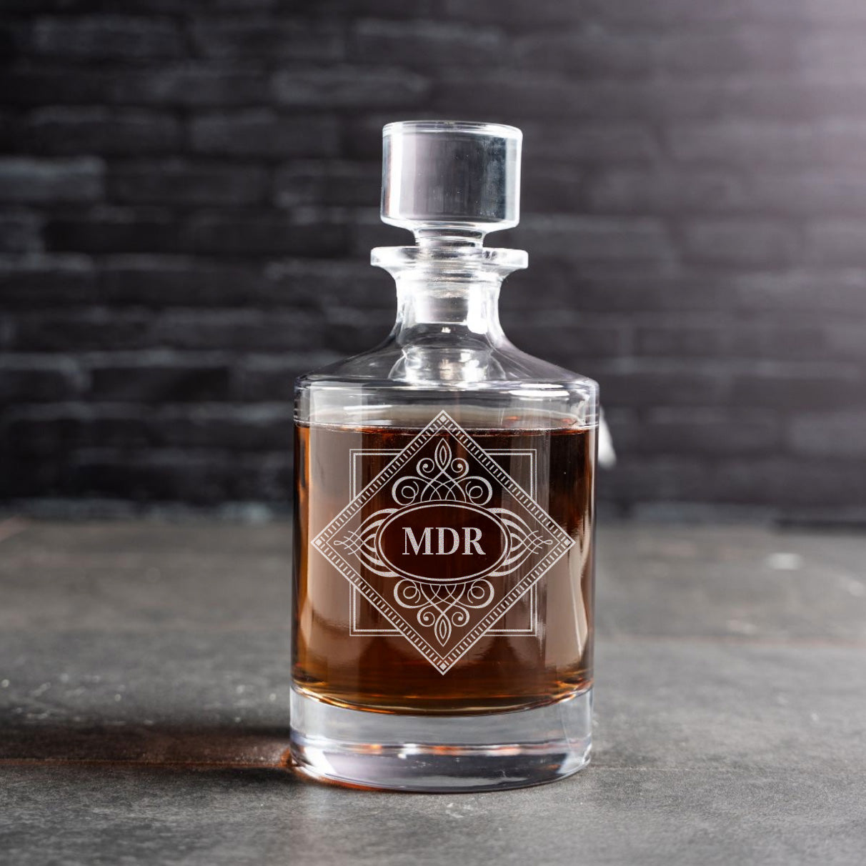 Custom Engraved Barrel Decanter - Reserve Collection