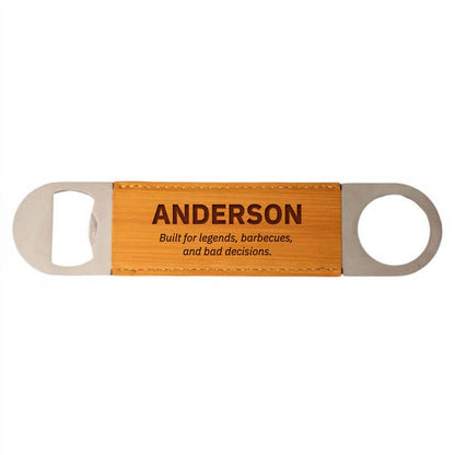 Engraved Bar Blade Bottle Openers - Reserve Collection