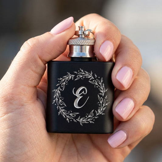 Bachelorette Party Keychain Flasks - personalized bridesmaid gift