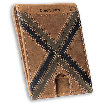 Leather Money Clip Bifold - Slim EDC Carry