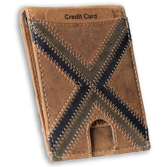 Leather Money Clip Bifold - Slim EDC Carry