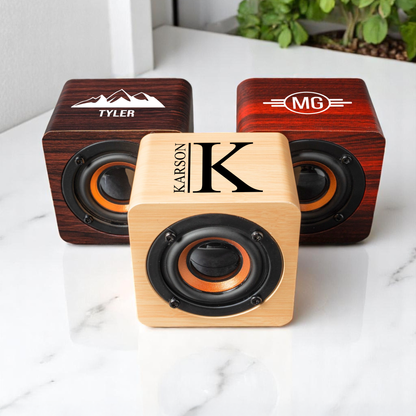 Personalized Bluetooth speaker color options, groomsmen gift