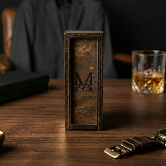 Custom Groomsmen Cigar Gift Box