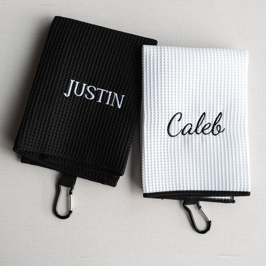 Custom Embroidered Golf Towels
