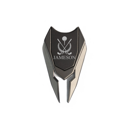 Personalized stainless divot tool birthday gift for him