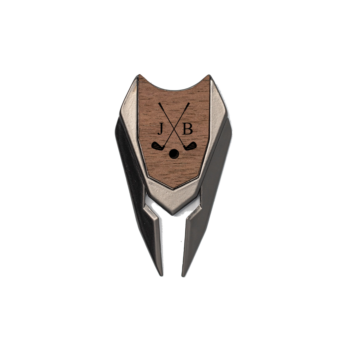 Custom ball marker divot tool stocking stuffer for him