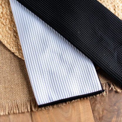 Golf towel waffle texture detail - custom golf towel