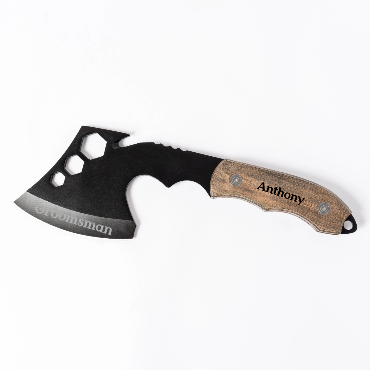 Personalized hatchet camping outdoor gift for him