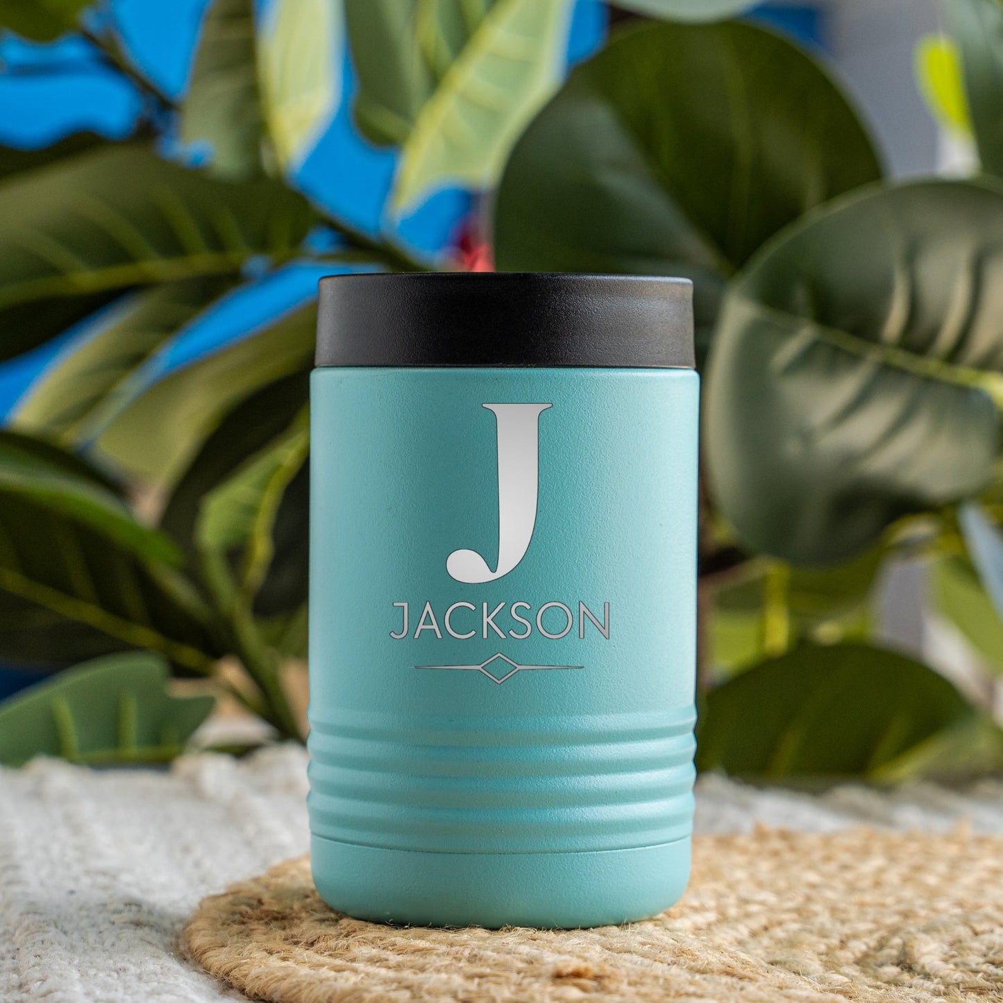 Personalized stainless can cooler custom design groomsmen gift view 11