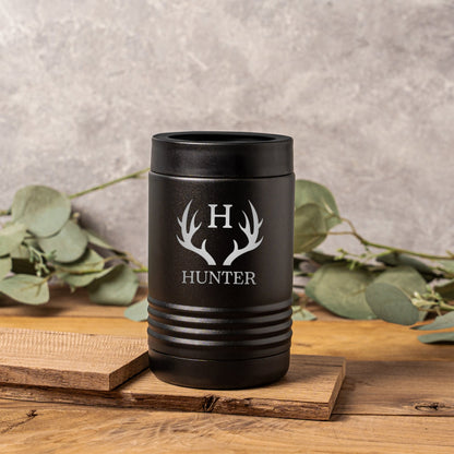 Engraved can cooler custom artwork bridesmaid wedding party gift view 12
