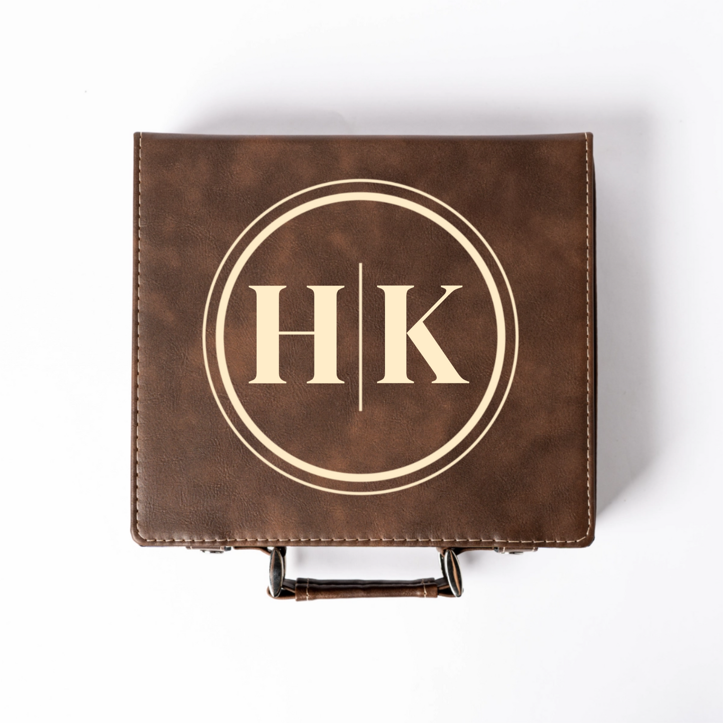 Reserve rustic poker set engraved case best man wedding gift
