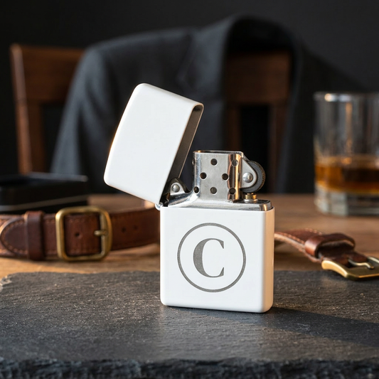 Custom White Lighter