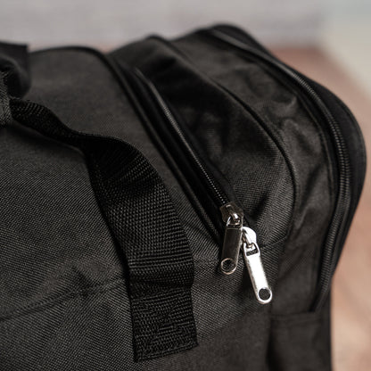 Black Duffle Bag carry handles - wedding party gift