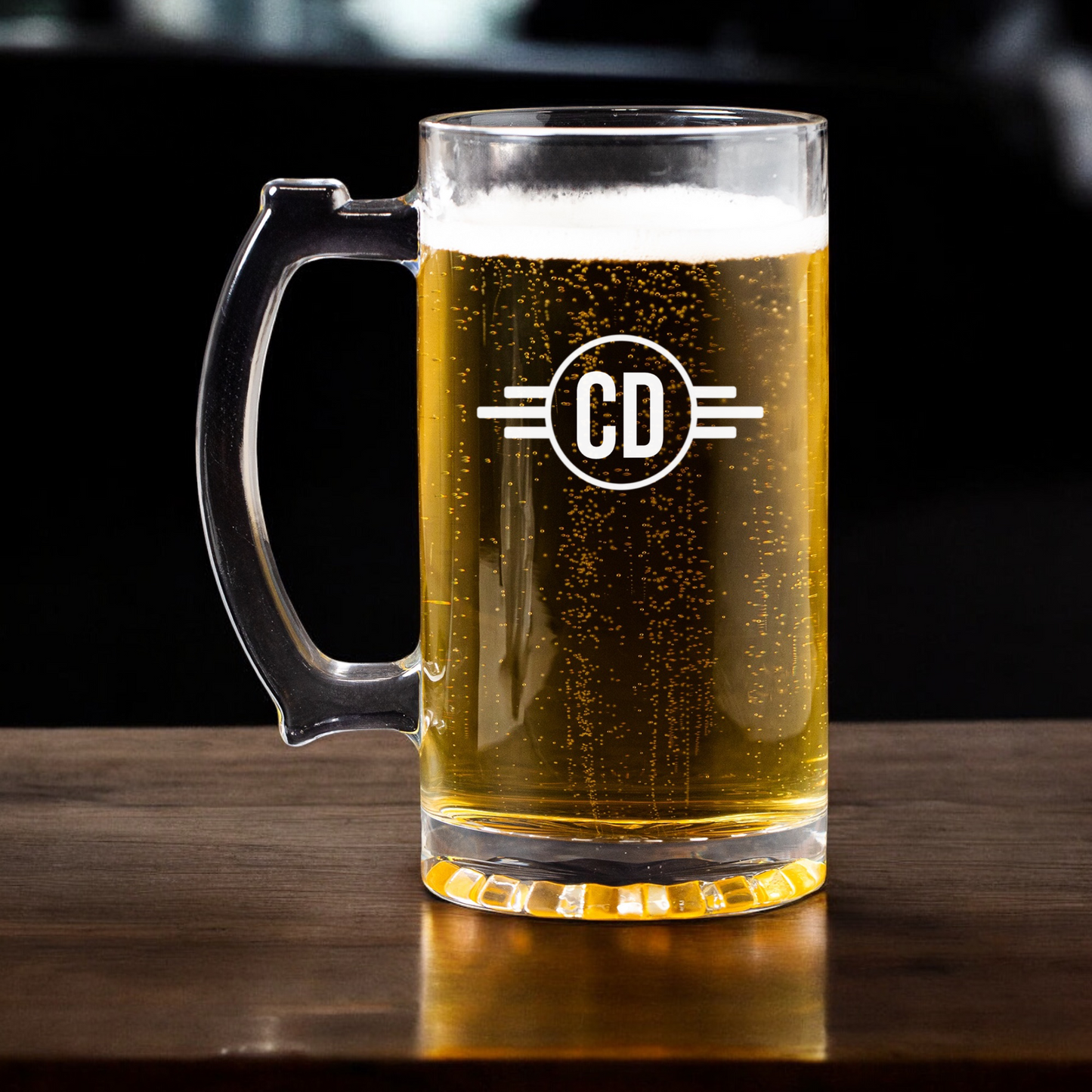 Engraved 25oz Beer Mug