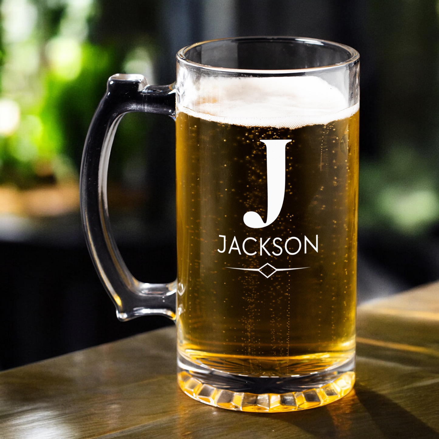 Engraved 25oz Beer Mug