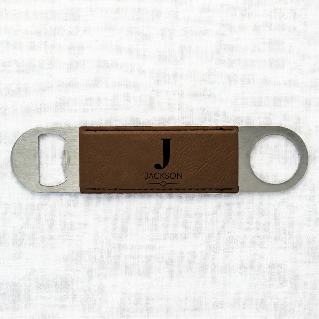 Engraved Bar Blade Bottle Openers - personalized groomsmen gift