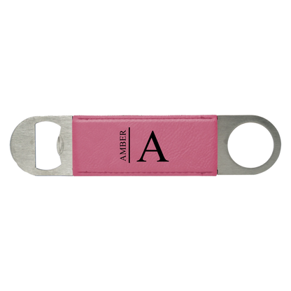 Rawhide bar blade bottle opener groomsman proposal gift