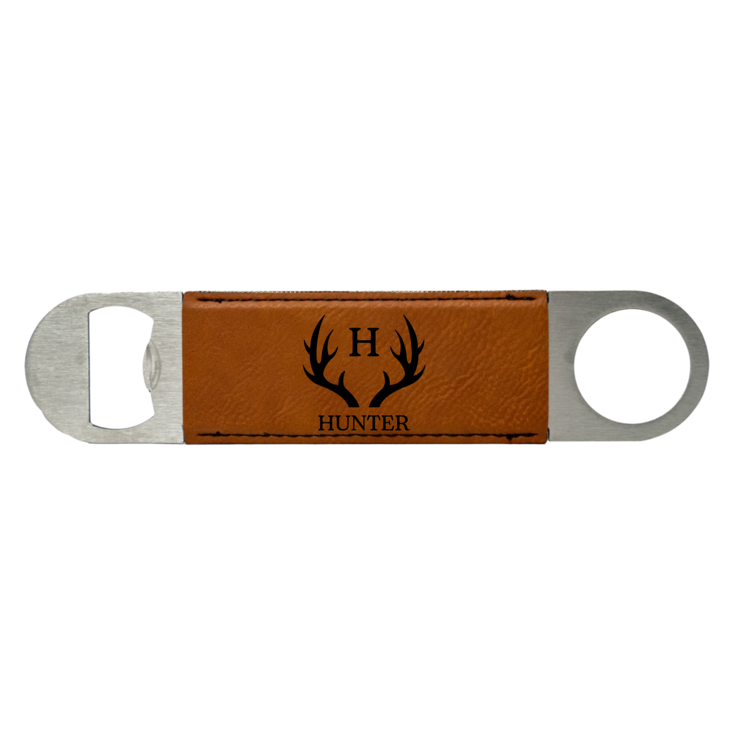 Black and bamboo bar blade openers bulk groomsmen gift