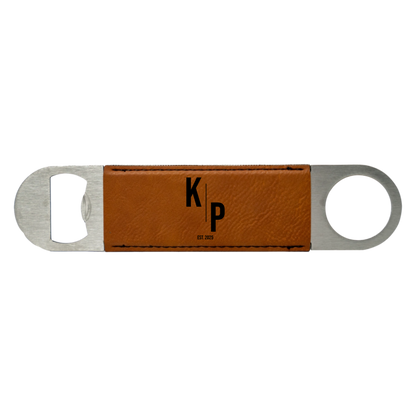 Reserve black bar blade engraved custom groomsmen gift