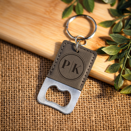 Personalized keychain bottle opener Reserve Collection, gift for him