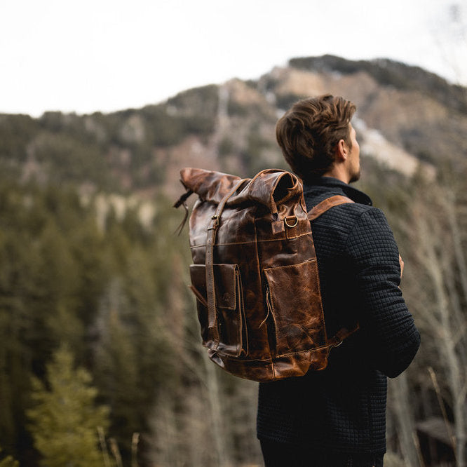 Kobuk Leather Backpack