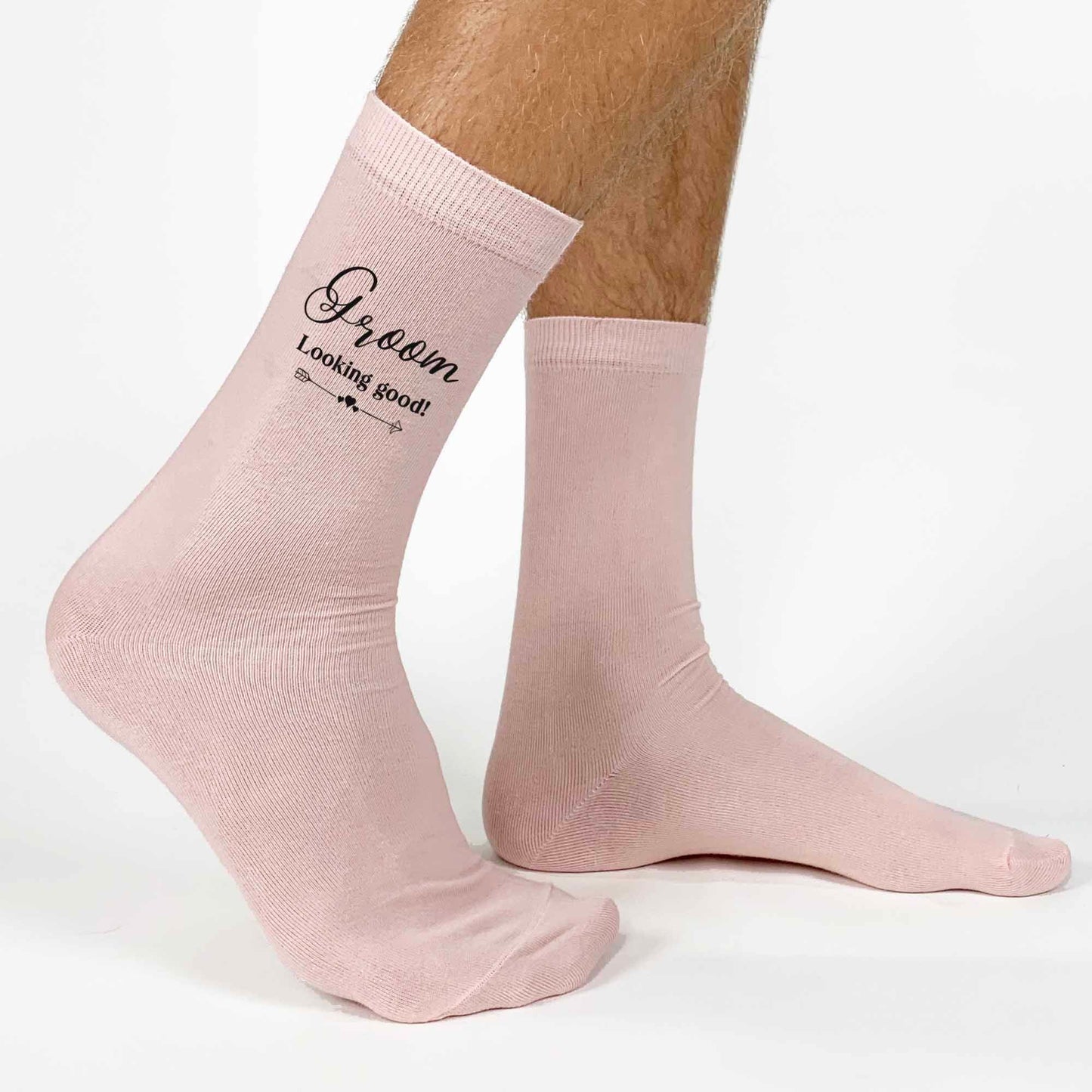 Fun Socks for the Groom on His Wedding Day