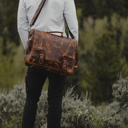 Sitka Leather Messenger