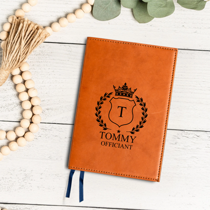 Personalized Leather Journal with Name - Groomsmen, Bridesmaids, Best Man
