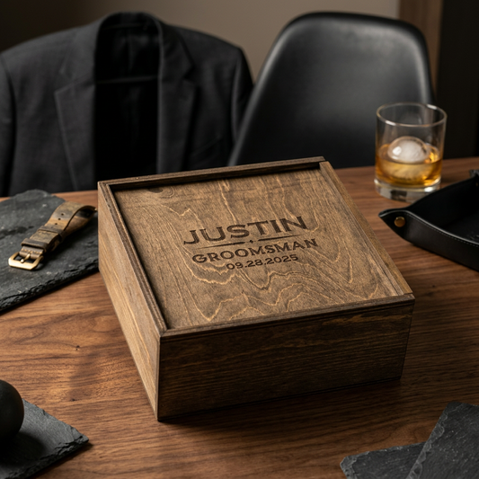 Personalized Groomsmen Gift Box