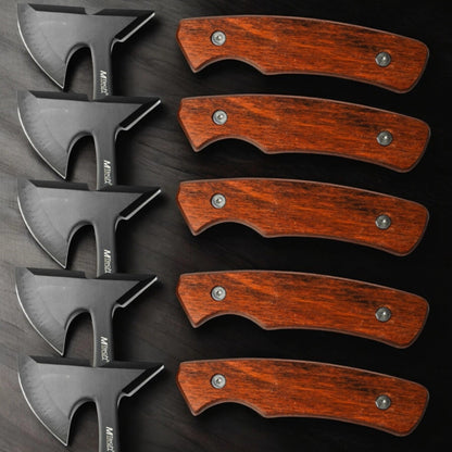 Groomsmen Gift Set of 5 Engraved Axes