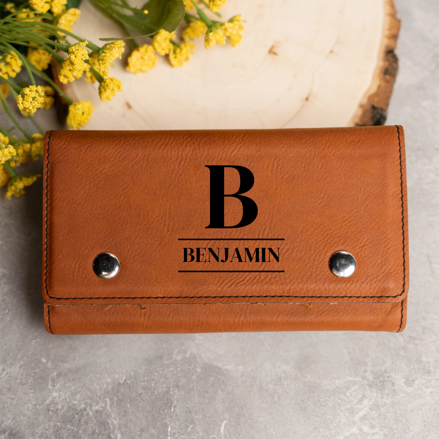 Personalized poker dice set - bachelor party game gift