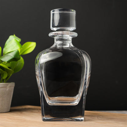 Whiskey decanter packaged for gifting - custom wedding gift
