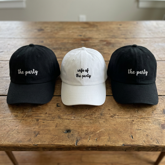 Wife of the Party Bachelorette Hats