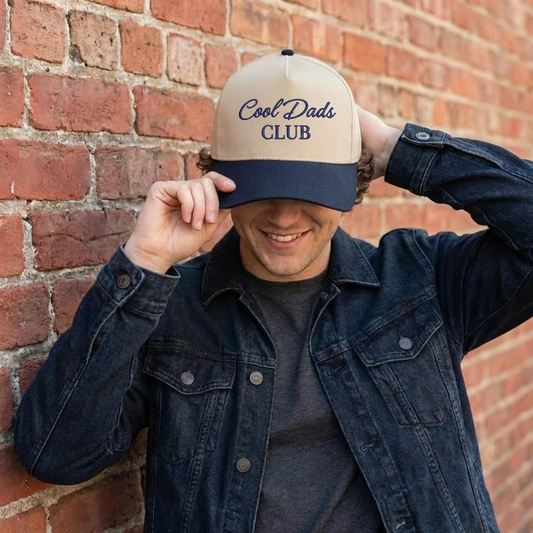 Embroidered Canvas Trucker Hats for Dad
