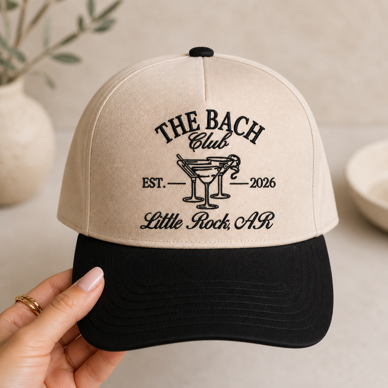 Personalized The Bach Club Embroidered Trucker Hats