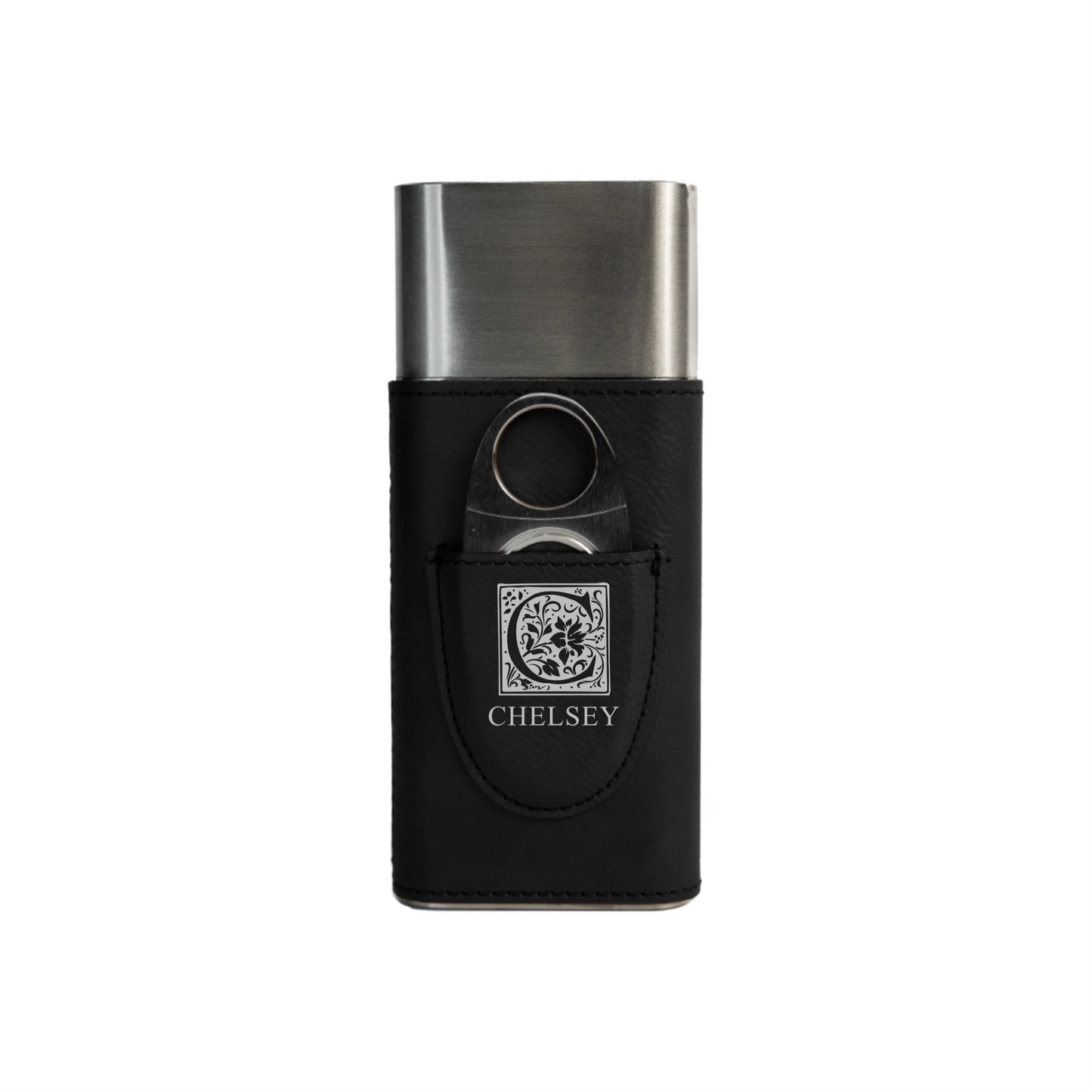 Cigar case in Blue - groomsman proposal gift