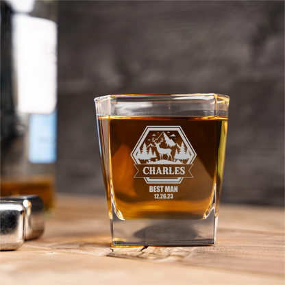 Custom Square Lowball - Gentleman series