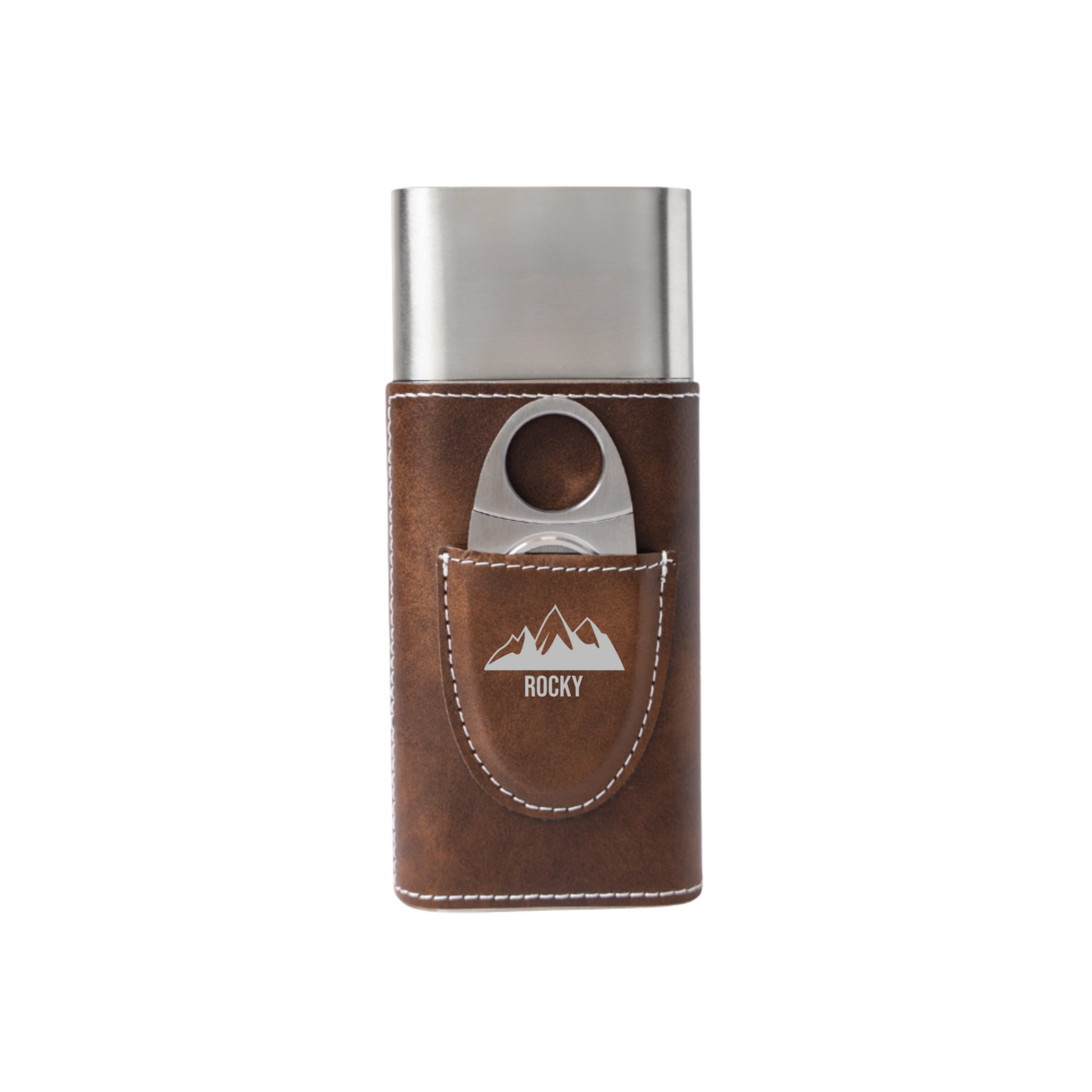 Cigar case in Grey - Father's Day gift