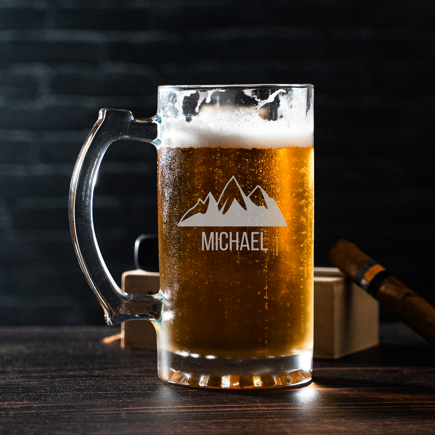 Set of 5 Groomsmen 25oz Beer Mugs