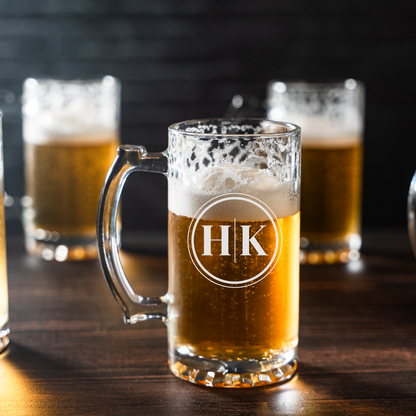 Set of 5 Groomsmen 25oz Beer Mugs