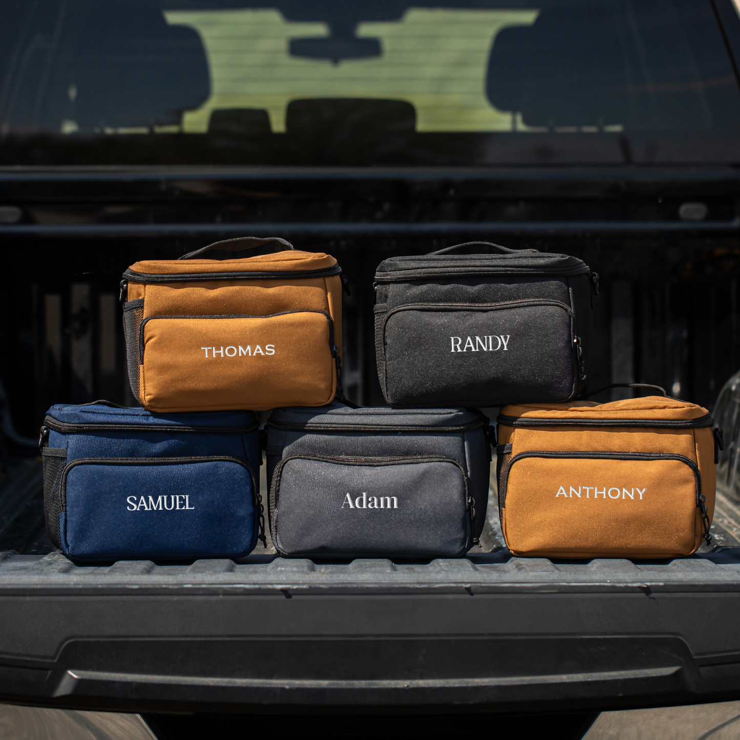 Set of 5 Groomsmen Tailgater Insulated Coolers