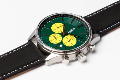 Green and Yellow Chronograph