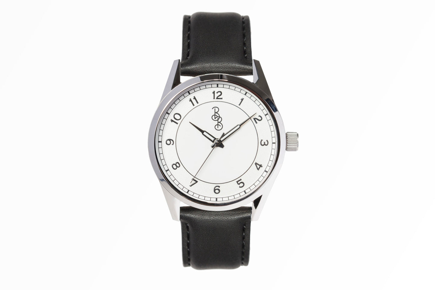 Silver Classic Watch dial close-up, Father's Day gift for him
